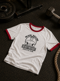 Vintage Gym Graphic Unisex Ringer T-shirt