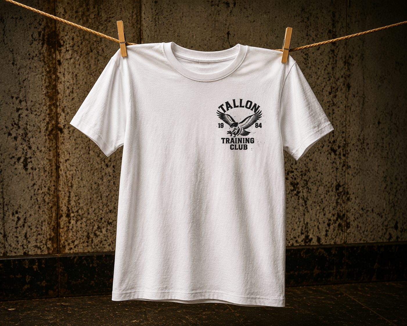 Vintage Gym Logo T-shirt – Unisex Casual & Workout Wear