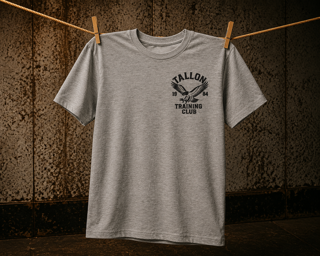 Vintage Gym Logo T-shirt – Unisex Casual & Workout Wear