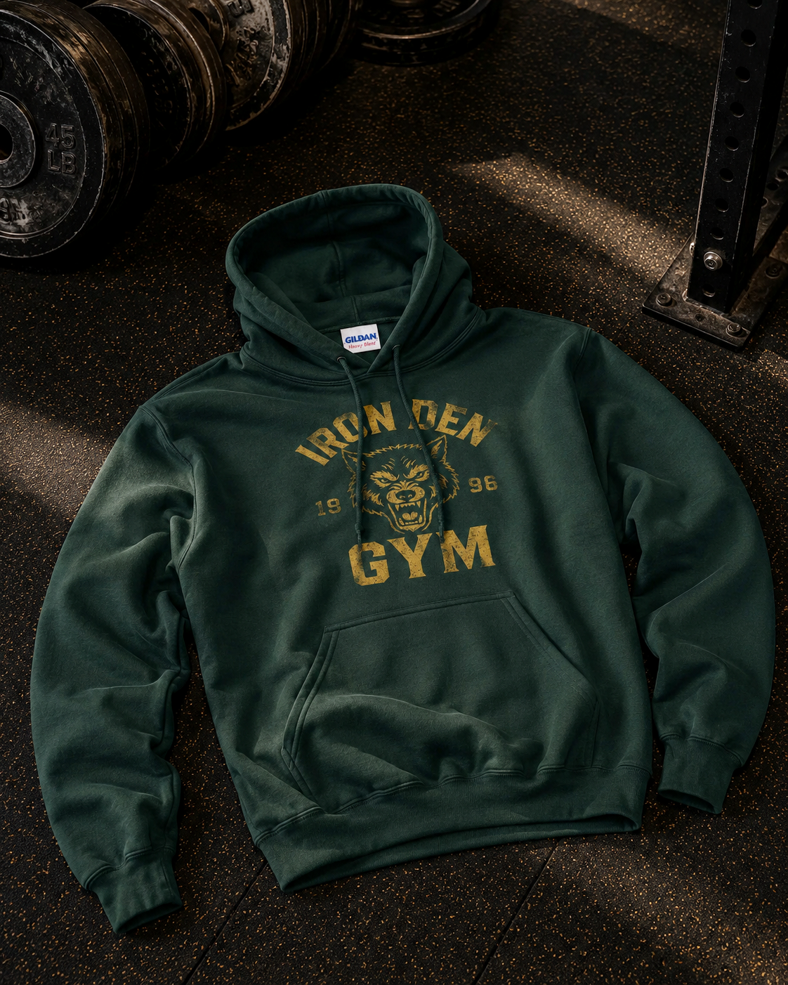 Vintage Graphic Classic Unisex Pullover Hoodie | Gildan® 18500